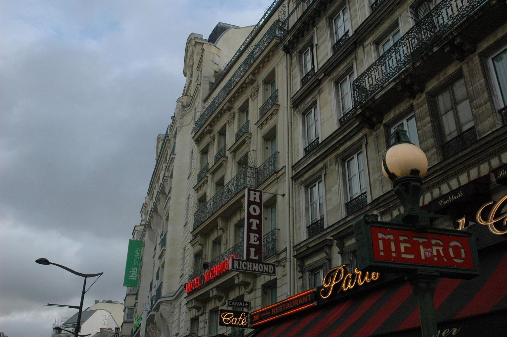 Hotel Richmond Gare du Nord Paris Exterior foto