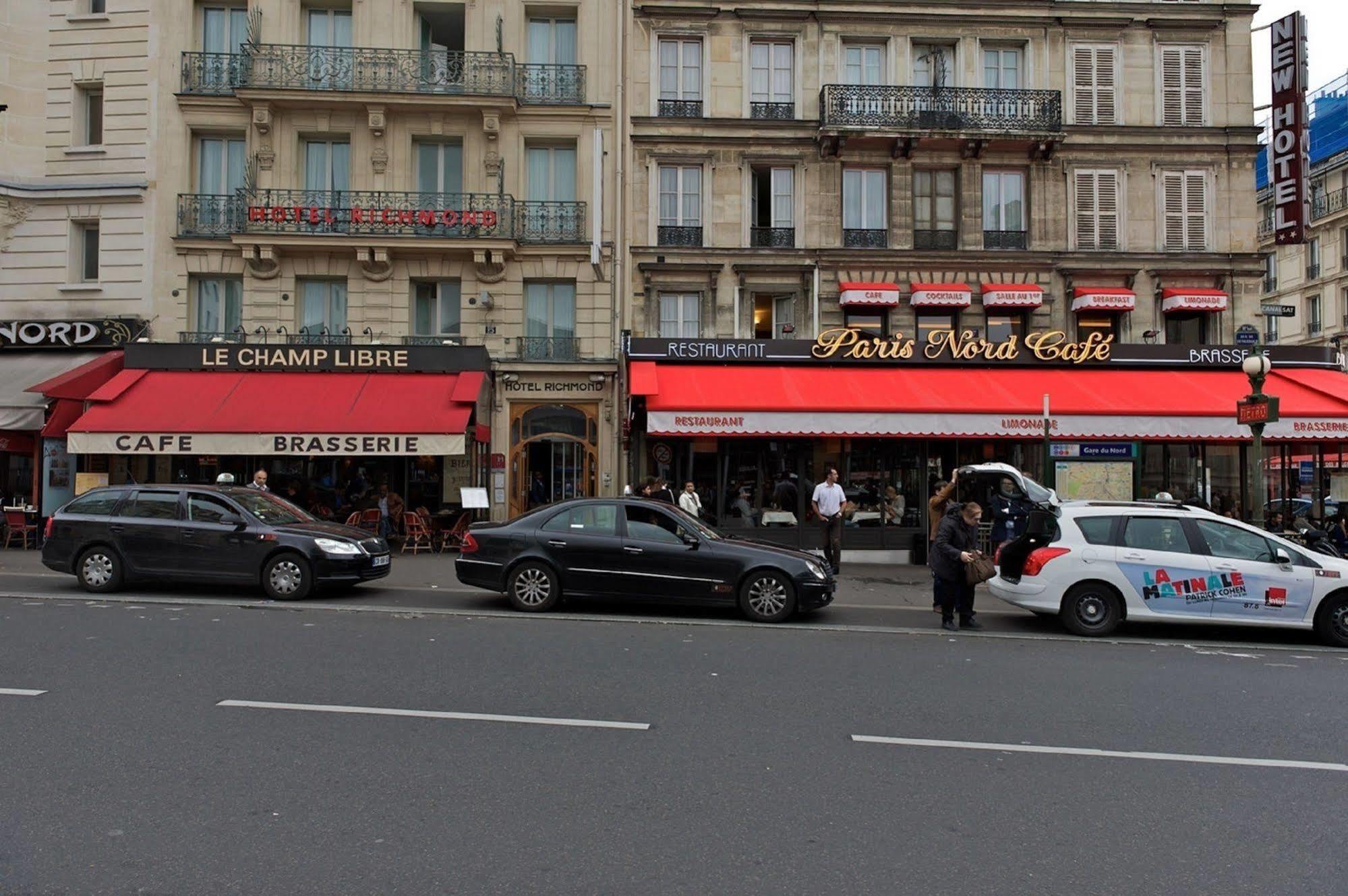 Hotel Richmond Gare du Nord Paris Exterior foto